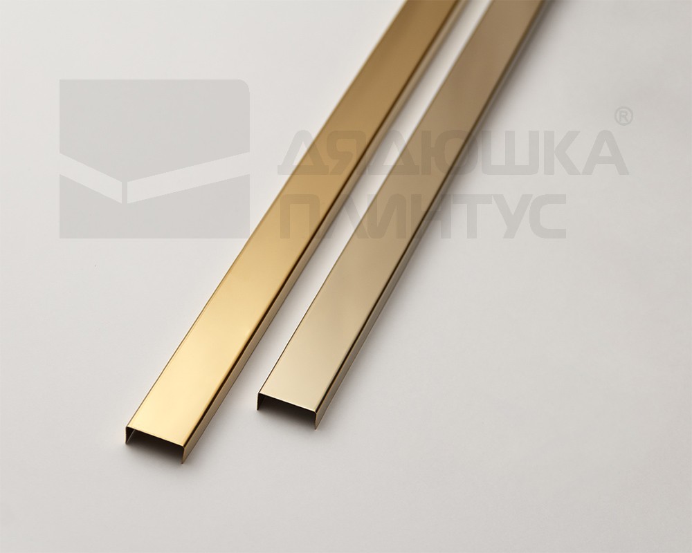 Профиль П-образный Волшебная палочка MSPP 04-8.2700 Золото блестящее