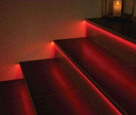 Профиль для ступени Genesis LED NLD118.81 11х22 2,8м Серебро матовое