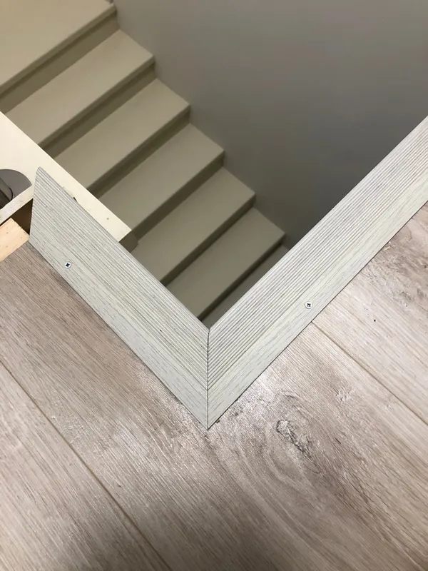 Порог угловой ПУ 02.900.084 Дуб универсал