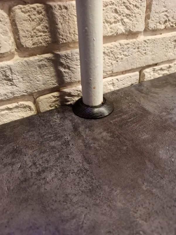 Обвод для труб 3/4 ПВХ ИДЕАЛ 28мм 25шт/уп 291 Орех