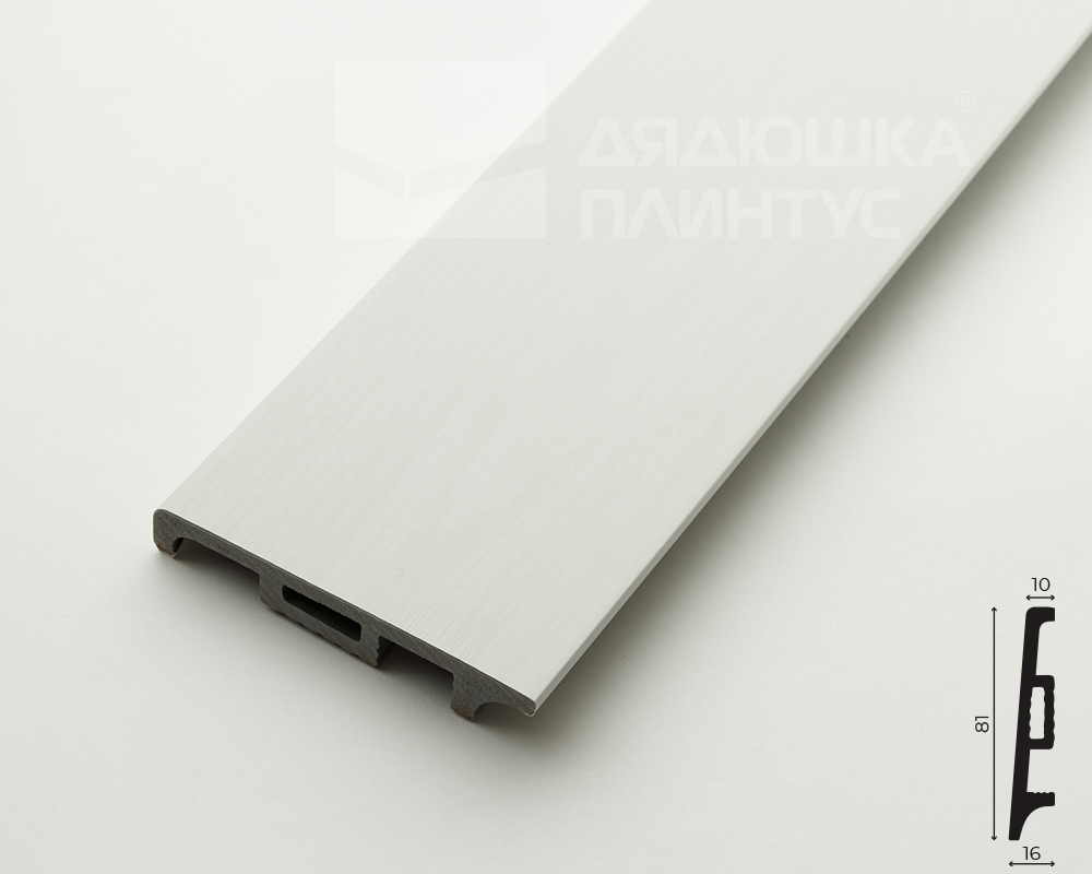 Плинтус Волшебная Палочка Самоцветы 81мм 2,0м 104