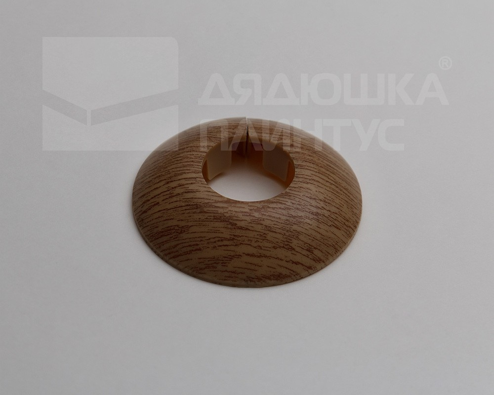 Обвод для труб 3/4 ПВХ ИДЕАЛ 28мм 267 Клен Белый