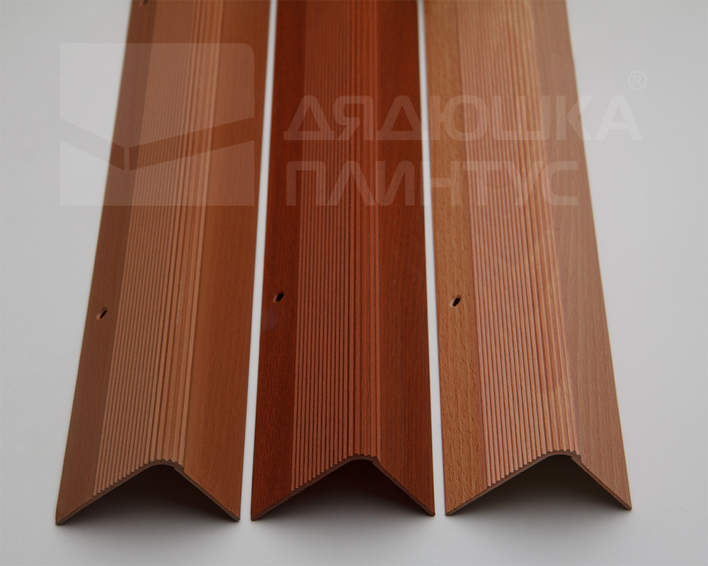 Порог угловой ПУ 02.1800.088 Орех