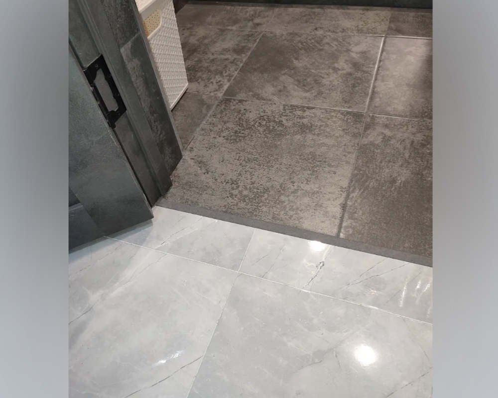 Порог одноуровневый ПС 09.2700.056 Бетон темный