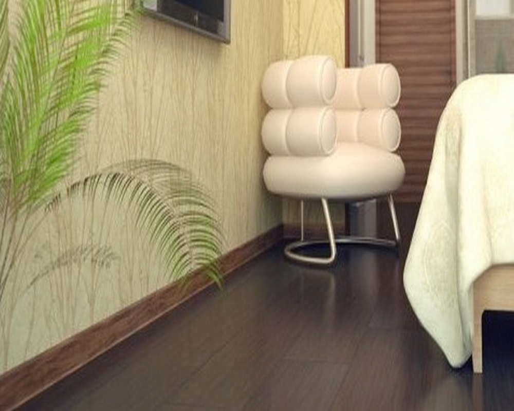 Плинтус ПВХ Идеал Классик 70мм 2,2м 208 Дуб мокко