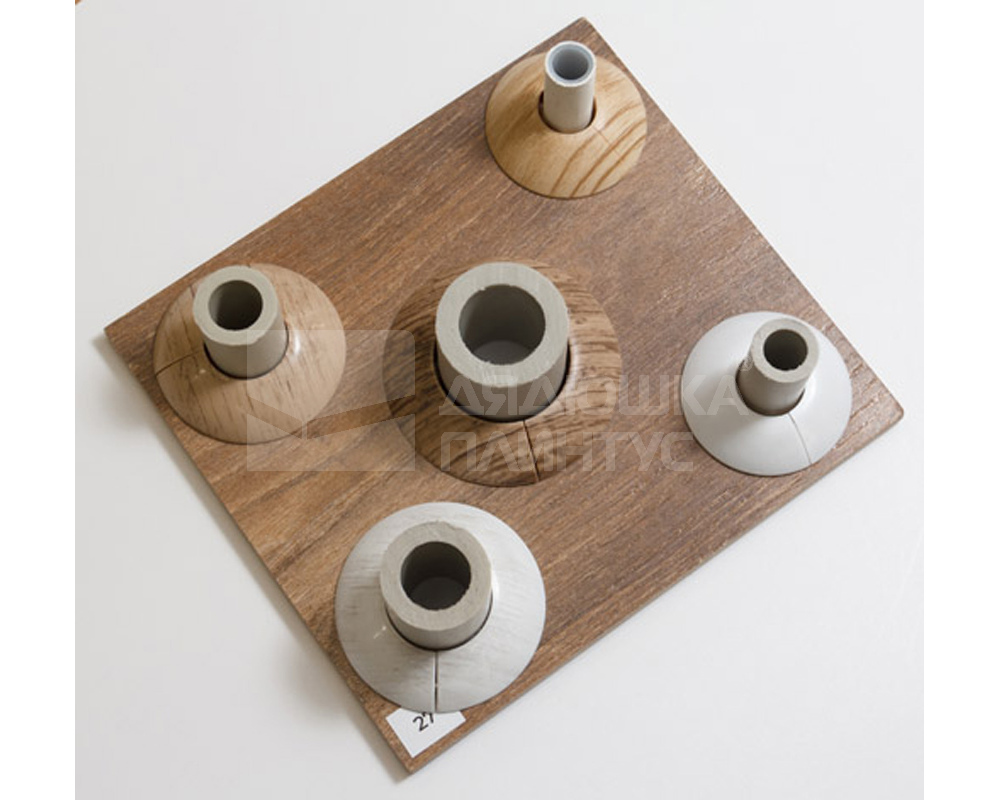 Розетта для труб ПВХ Cezar D22 M084 Ясень светлый