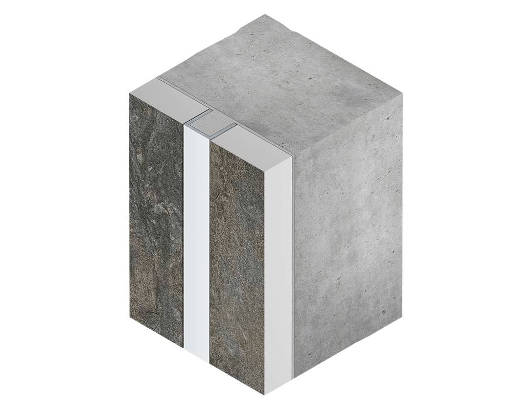 PV83-41 Профиль П-образный Муар Белый 10мм х 2.7м