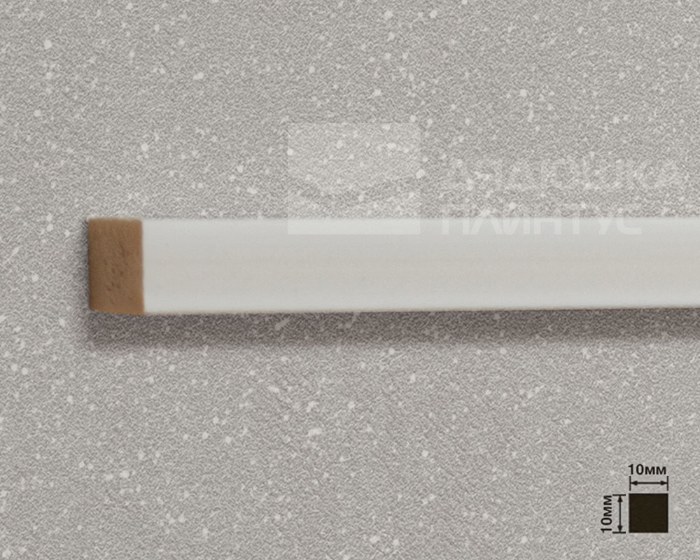 Молдинг из полистирола высокой плотности HI WOOD D10V1 10мм х 10мм х 2,0м.