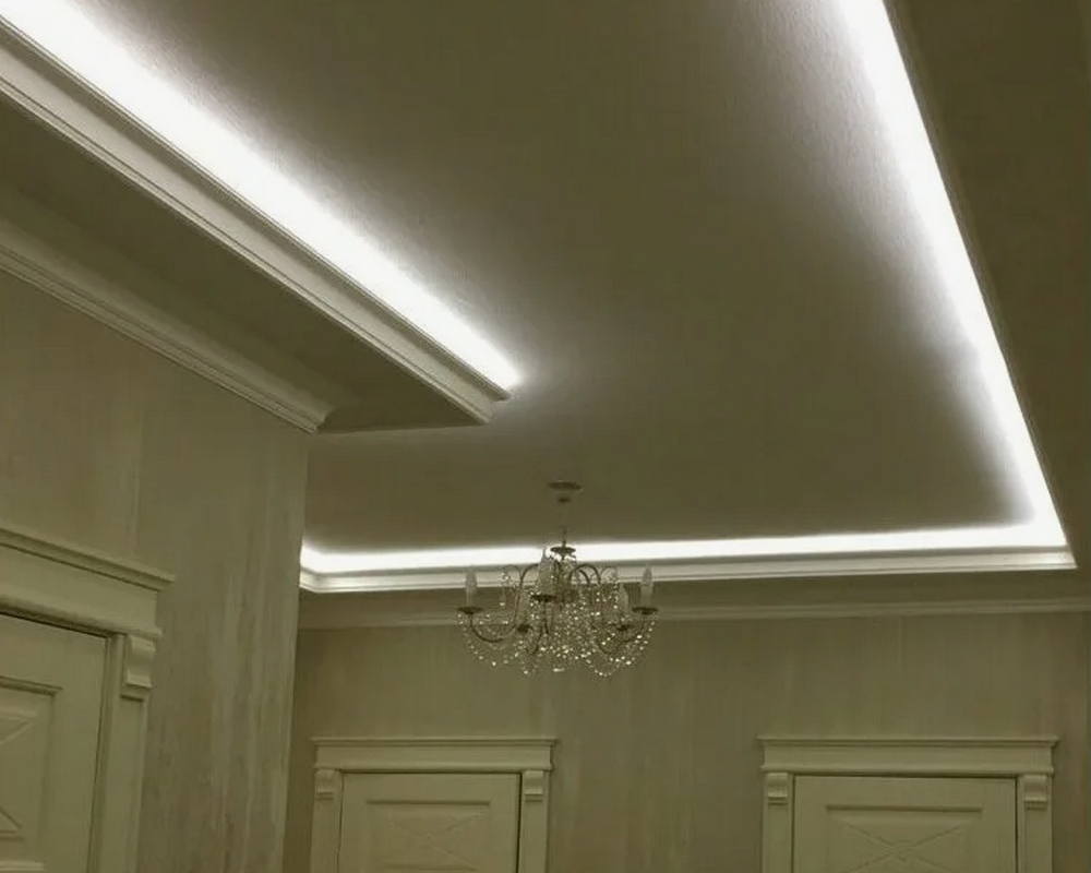 Молдинг NMC W1 55*20*2000 Белый под покраску