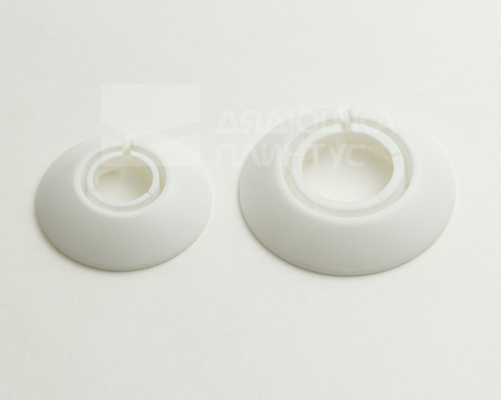 Обвод для труб универсальный ПВХ ИДЕАЛ Ф16-22 001 Белый