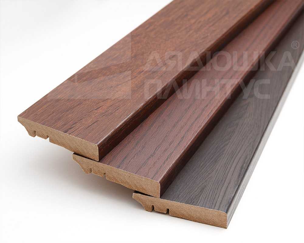 Плинтус МДФ Волшебная палочка. Гарден .202 Дуб кремовый