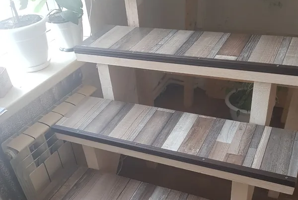 Порог угловой ПУ 01.1800.095 Дуб венге