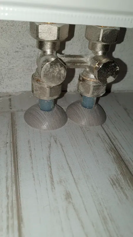 Обвод для труб 1/2 ПВХ ИДЕАЛ 22мм 253 Ясень Серый