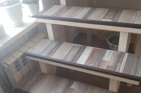 Порог угловой ПУ 05.2700.2105 Дуб арктик