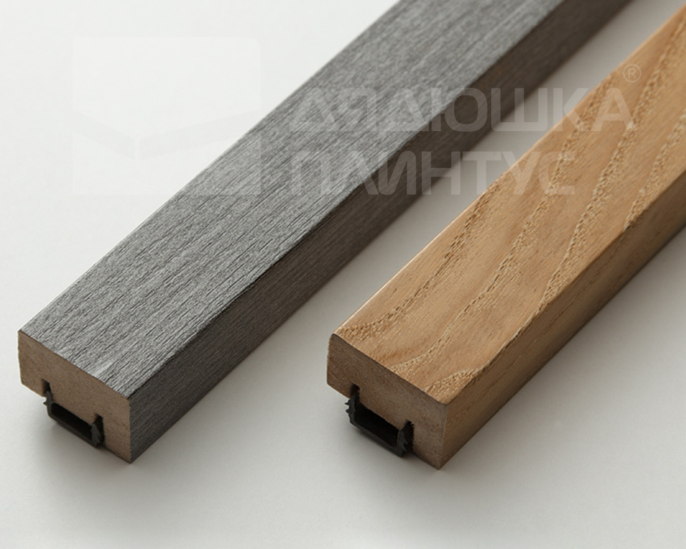 Рейка завершающая с монтажной планкой для панелей МДФ 2,75м L06 Дуб альпийский