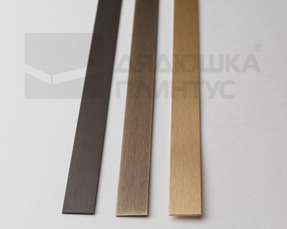 Полоса (латунь/шлифовка/лак, 3 000х10х1)