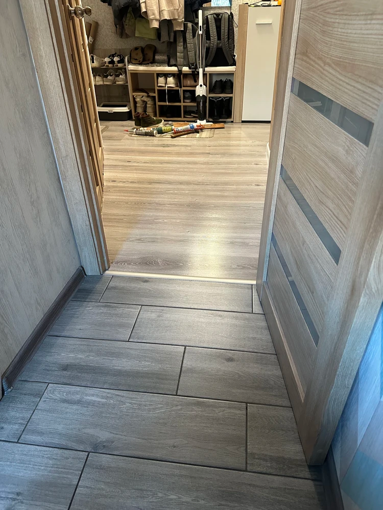 Порог разноуровневый ПР 06.1800.059 Бетон скай