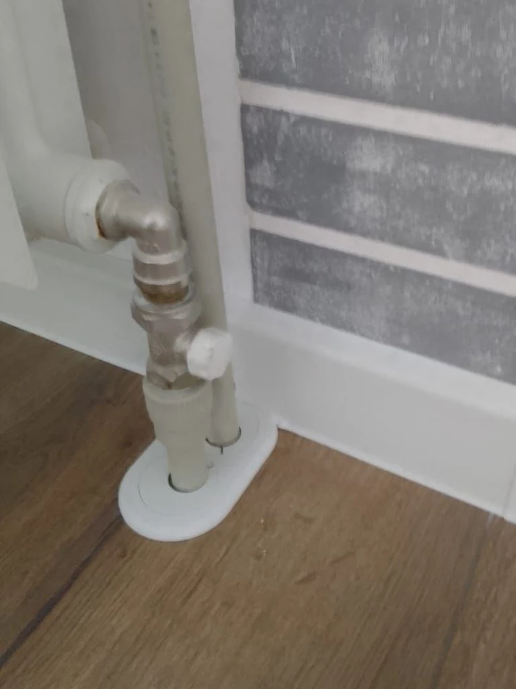 Двойной обвод для труб ПВХ d25 Коричневый