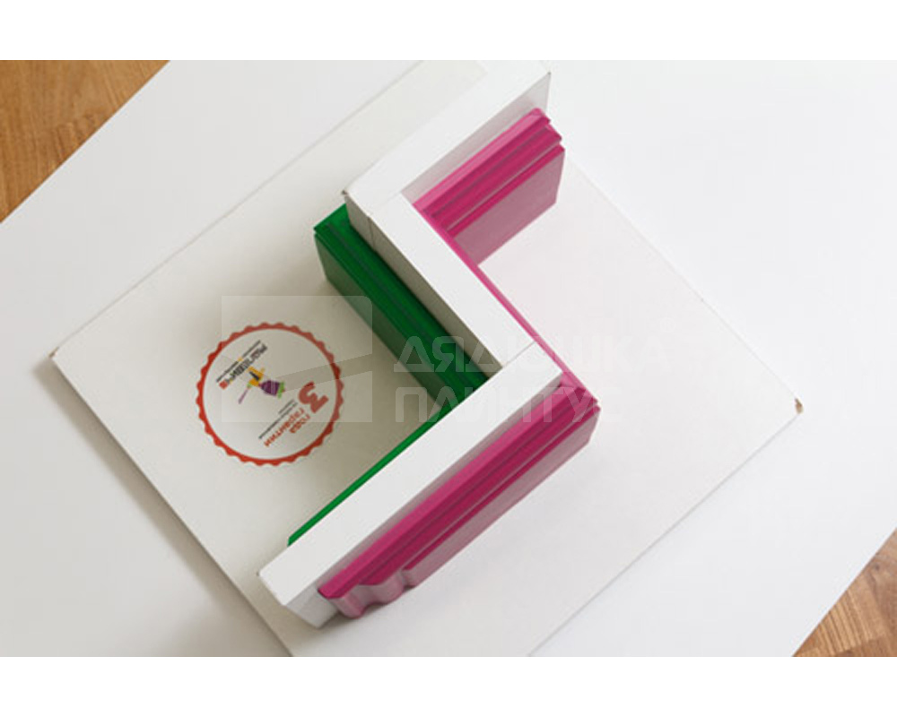 Плинтус из полистирола высокой плотности NMC Wallstyl FD7 Белый