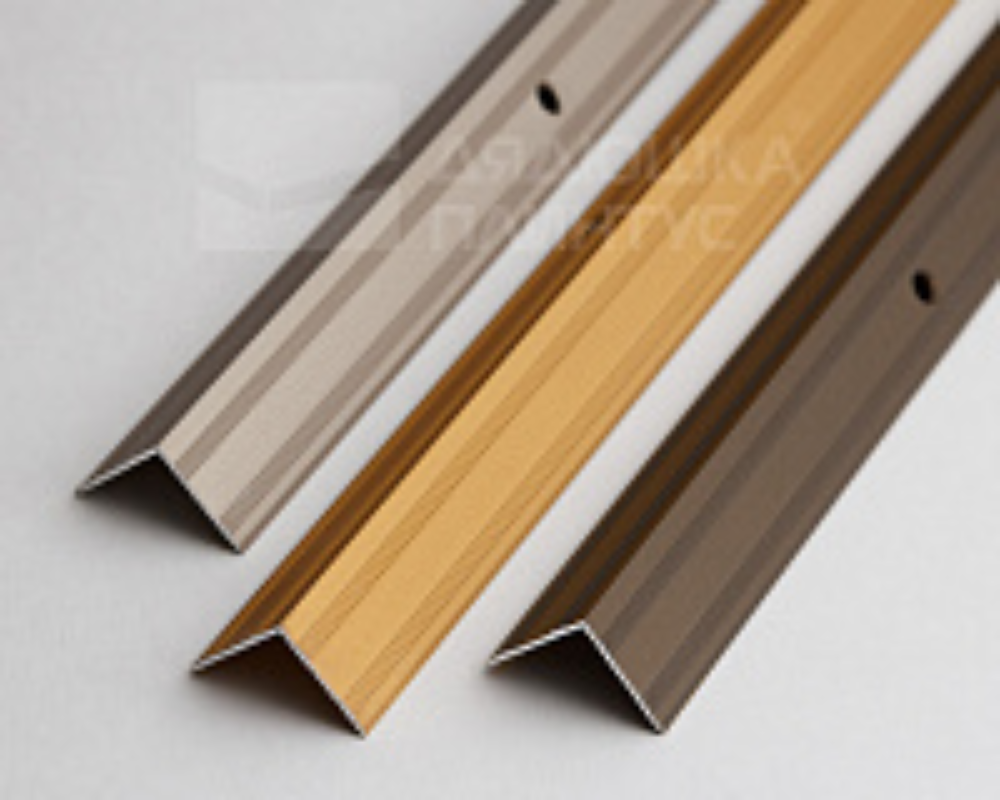 Порог угловой ПУ 05.900.04л Бронза