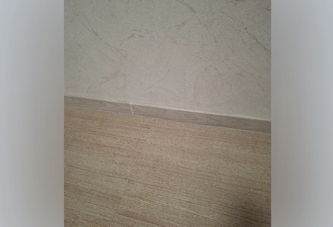 Плинтус ПВХ Волшебная палочка 70мм Home 2,2м 7014