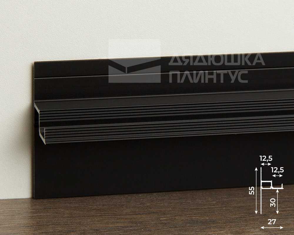 Теневой профиль Decaro Engineering D001А Black 2,0 м