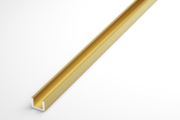 Швеллер 10*15*10 мм Шв 03.2000.502л Золото. Цена за 5 штук.