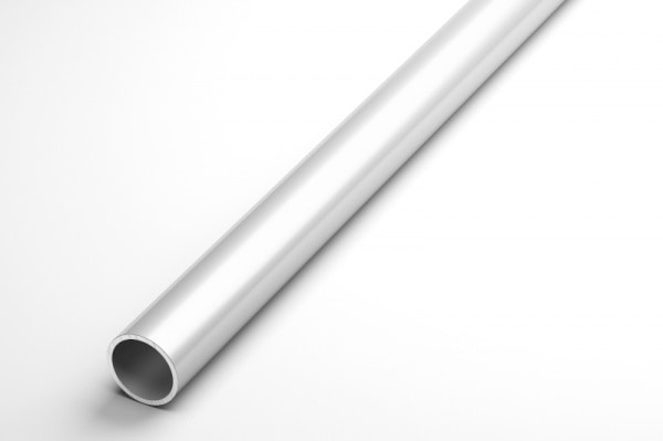 Труба круглая Ø 20 мм ТКр 07.2000.501л Серебро. Цена за 5 штук.