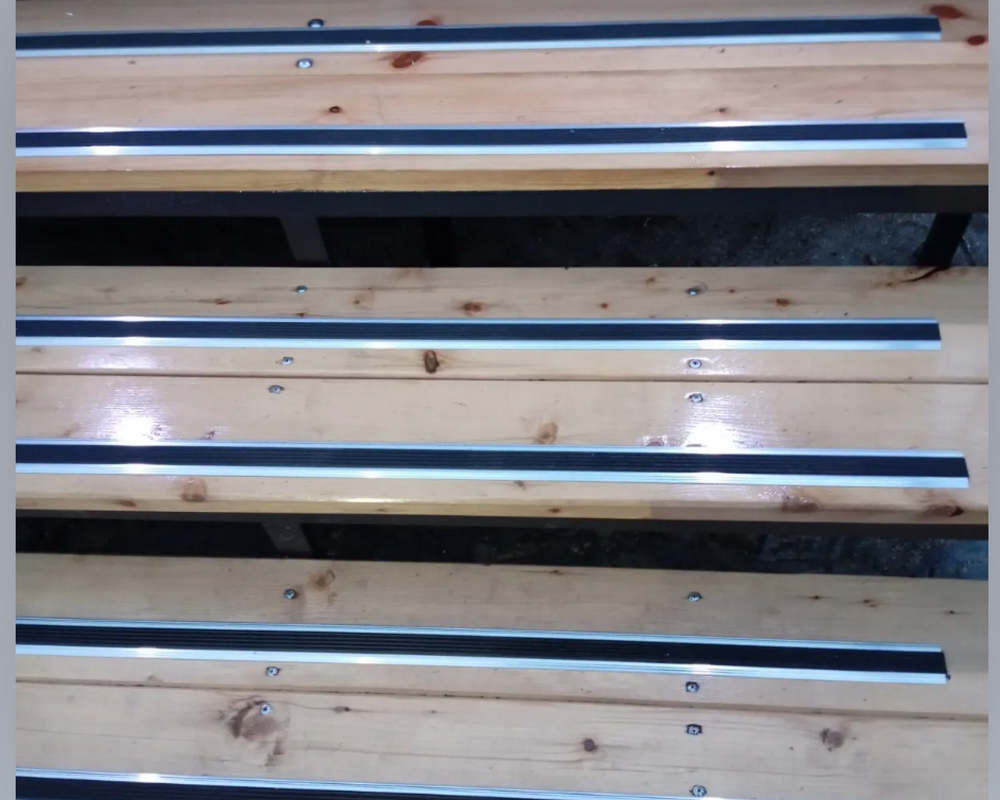 Порог одноуровневый ПС 08.900.04л Бронза анод