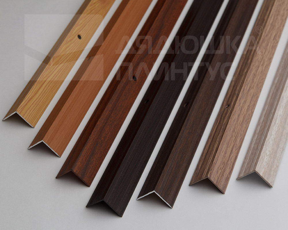 Порог угловой ПУ 05.900.061 Дуб мокко