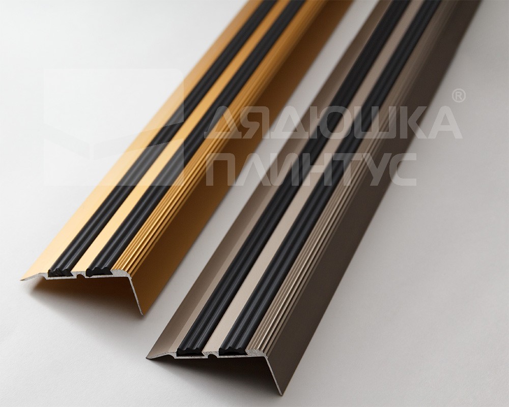 Порог угловой ПУ 07.2700.204л Бронза