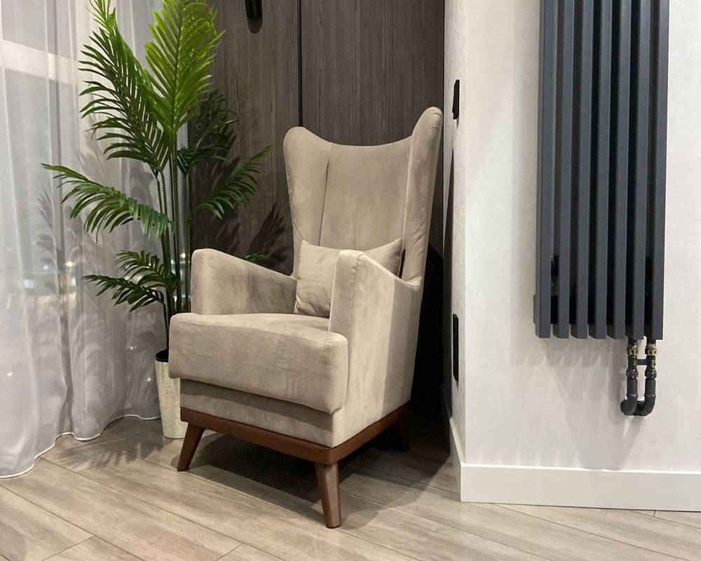 Плинтус из полистирола высокой плотности Волшебная палочка. Окрашенная. 80мм 2м. NCS 2002G