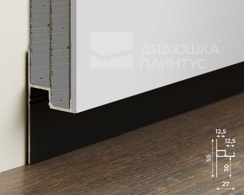 Теневой профиль Decaro Engineering D001А Black 2,0 м