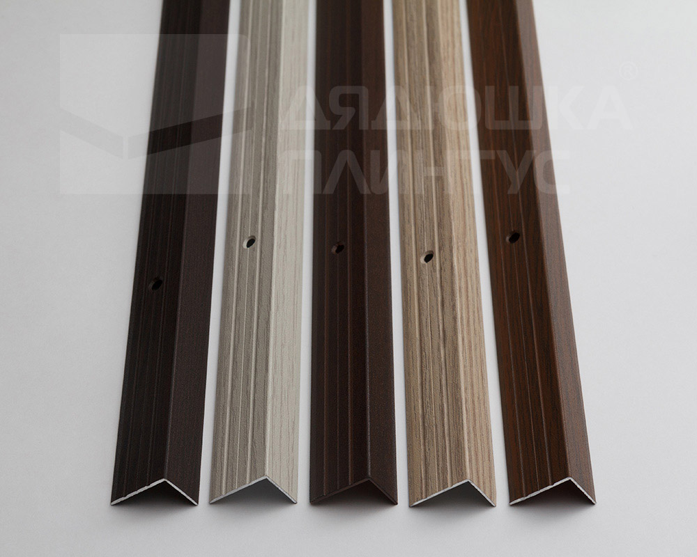 Порог угловой ПУ 03.2700.203 Шоколад