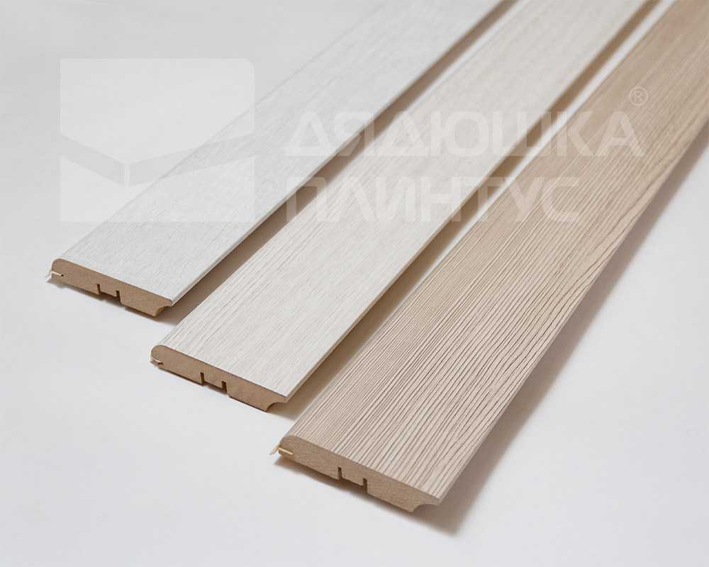 Плинтус МДФ Смартпрофайл Хайд 80М 80мм 2,4м ПМК 19 Бетон