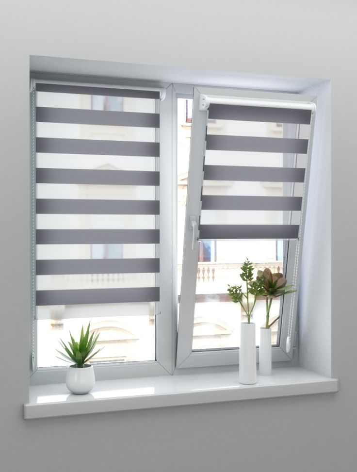 Роллета день/ночь КАНЗАС УЮТ 70*160 Светло-серый