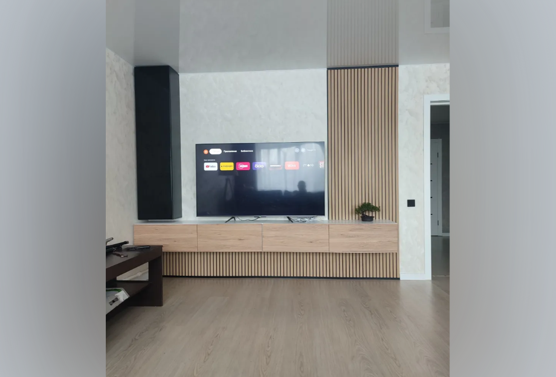 Панель вспененный полистирол ГРЕЙС 3D RAIL 120*2700 мм. Клен