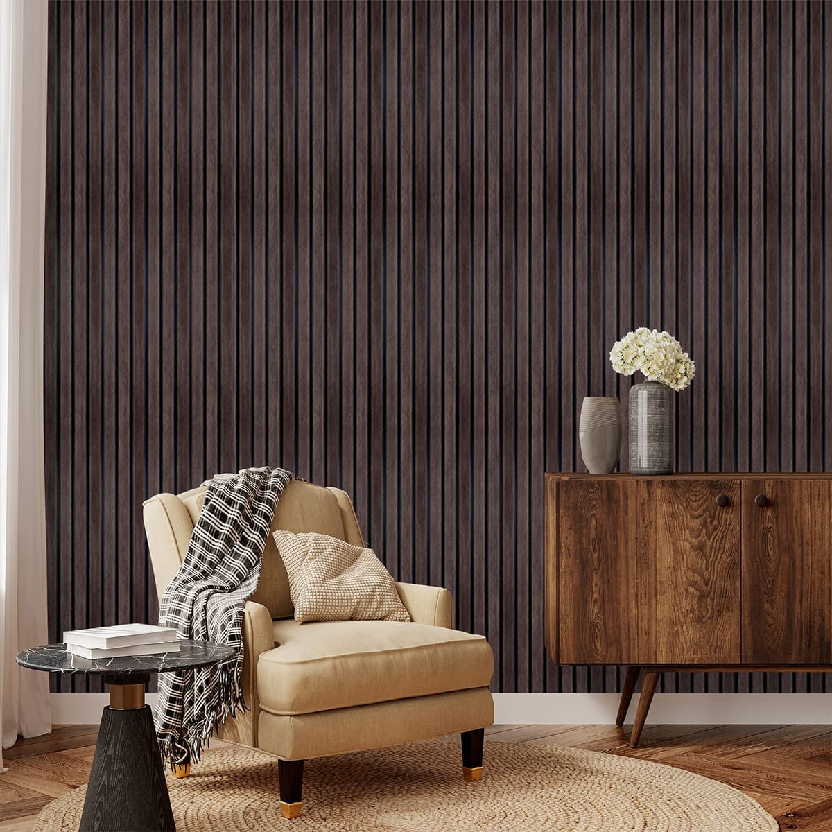 Панель LV124 BR396 HI WOOD 120,0мм х 12,0мм х 2,7м