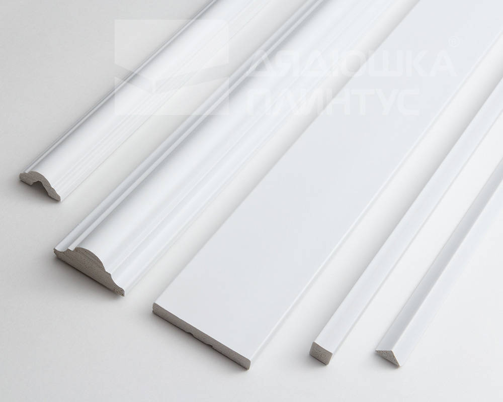 Молдинг Волшебная палочка MSST 105 25*12,5*2000 мм Белый под покраску