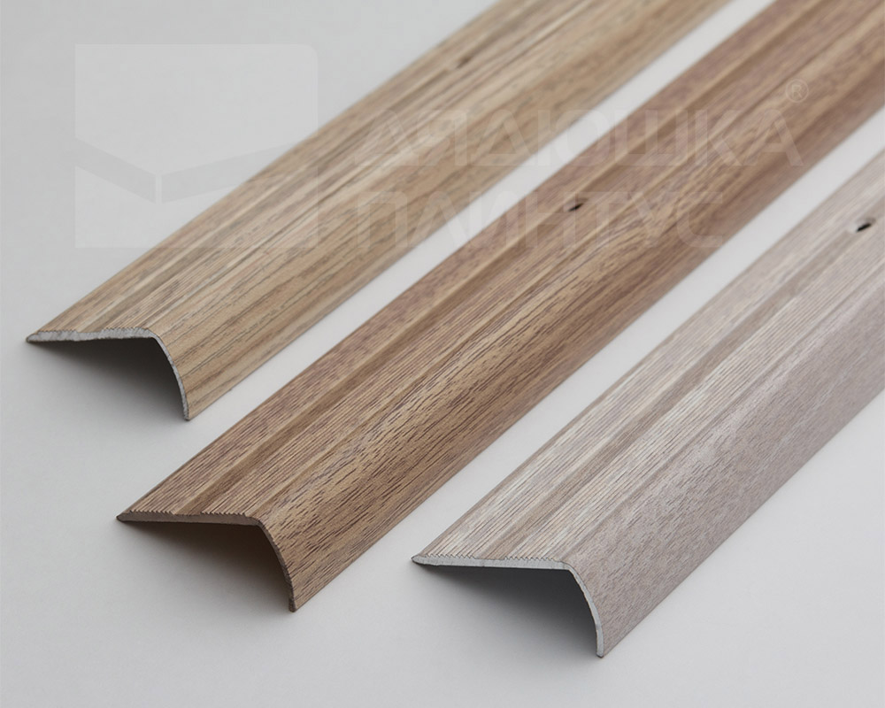 Порог угловой ПУ 06.900.061 Дуб мокко