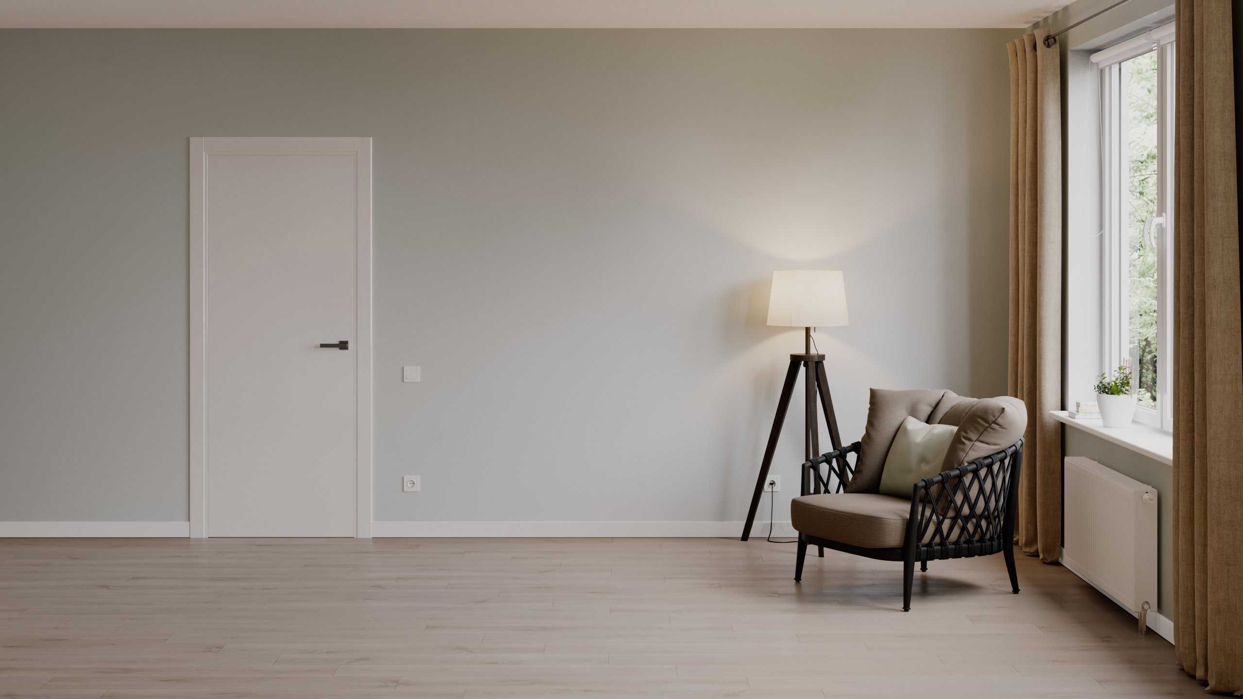 Плинтус напольный Arbiton Integra 01 Белый