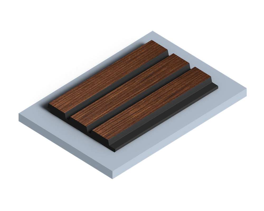 Панель LV124 BR396K HI WOOD 120,0мм х 12,0мм х 2,7м