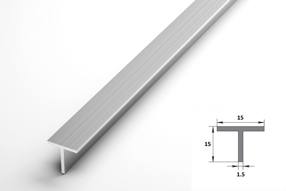 Тавр 15х15 мм Тп 01.2000.500 Без окраса