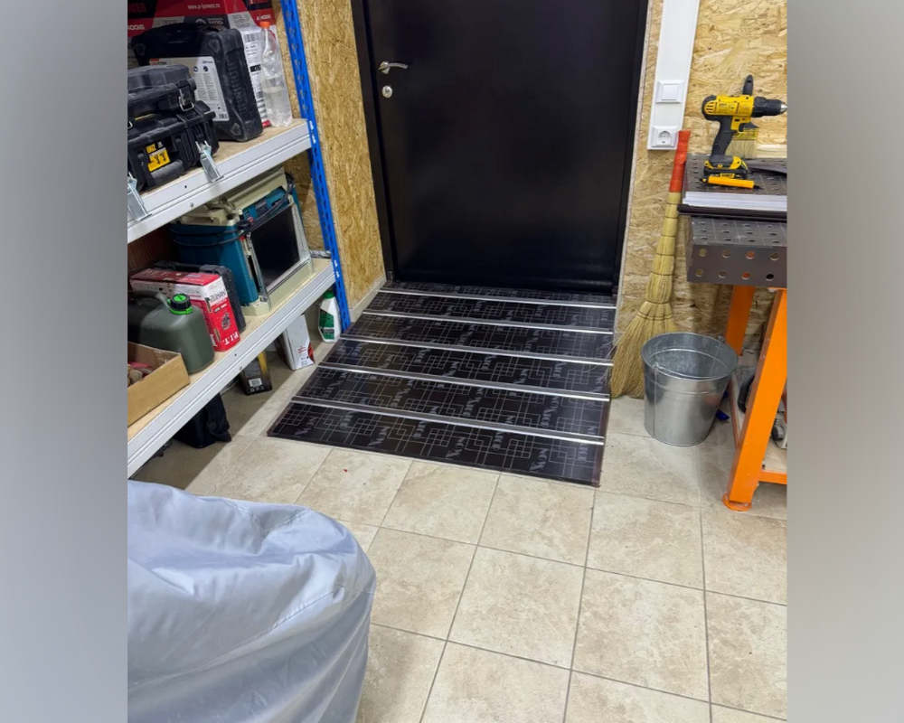 Порог одноуровневый ПС 08.2700.204л Бронза анод