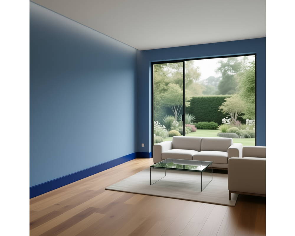 Плинтус из полистирола высокой плотности HI-WOOD BE125 125х13,5мм 2,0м