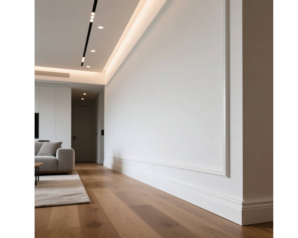 Плинтус СОЛИД 1 UHD 01/80 80*12*2000. Окраска включена в стоимость