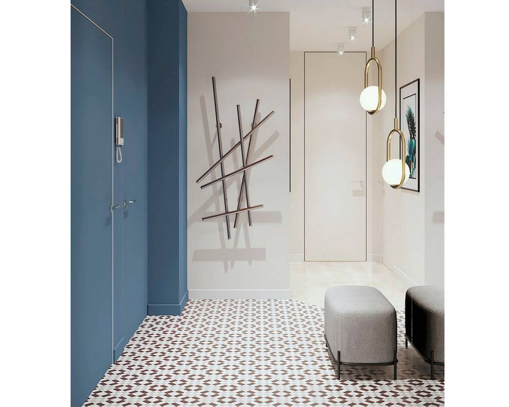 Плинтус Decaro Invisible PL 80  2м Белый под покраску