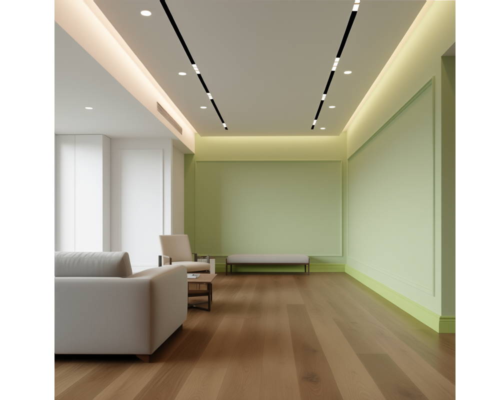 Плинтус из полистирола высокой плотности NMC Wallstyl FB2 Белый