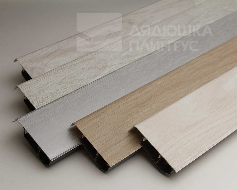 Плинтус ПВХ Волшебная палочка 70мм Home 2,2м 7014